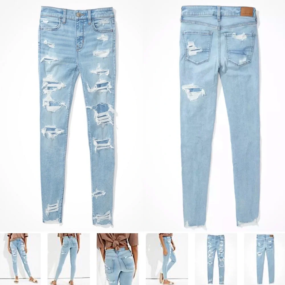 AEO 🦅Ne(x)t Level Jeans - Picture 4 of 16